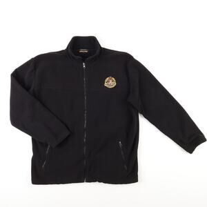 Gorilla Glue Embroidered Logo 1/4 Zip Pullover Sweater Mens XL Black